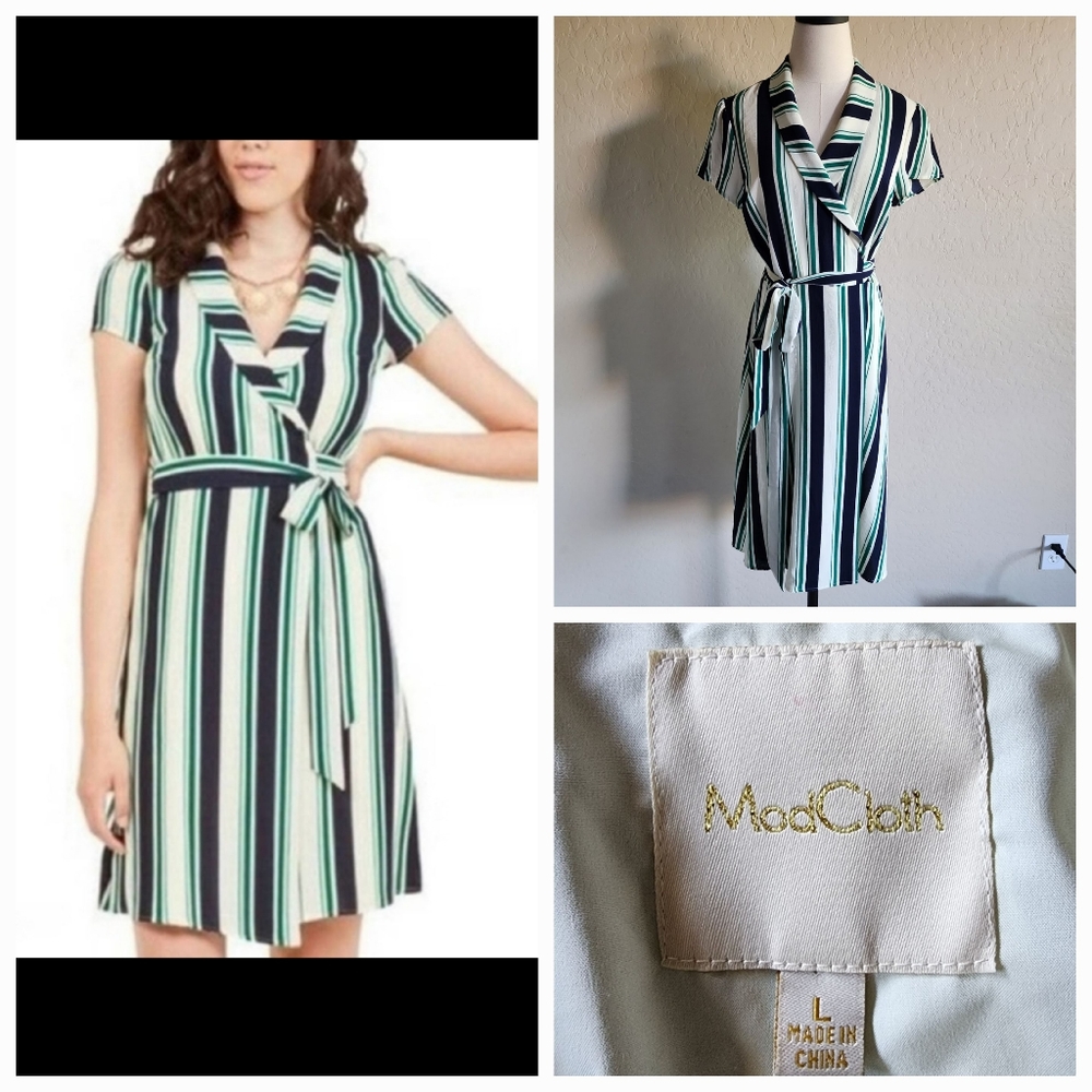 Modcloth‎ Wrap Dress Large